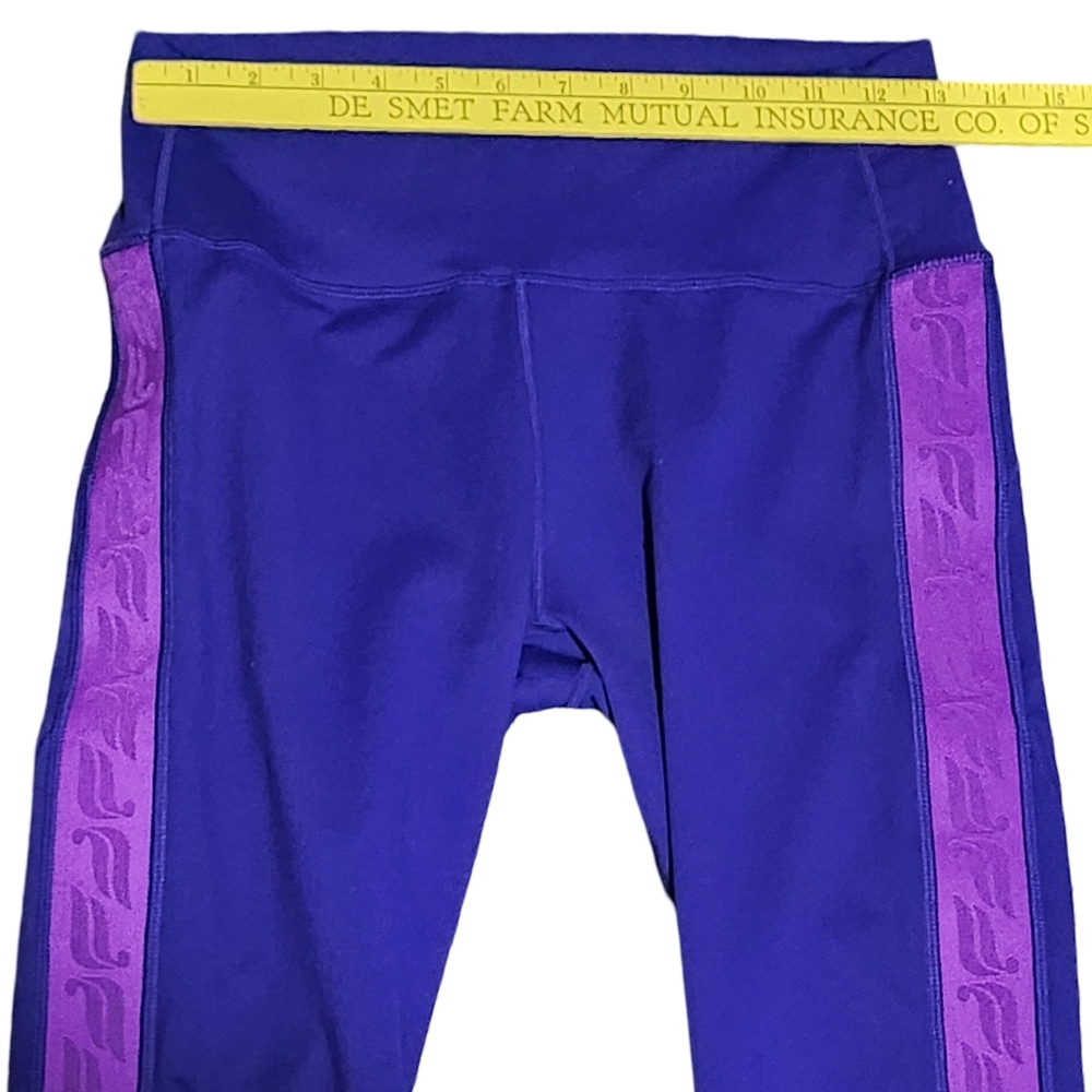 FABLETICS Define Powerhold Womens Medium Purple High Waist 7/8 Leggings Workout - Picture 14 of 16